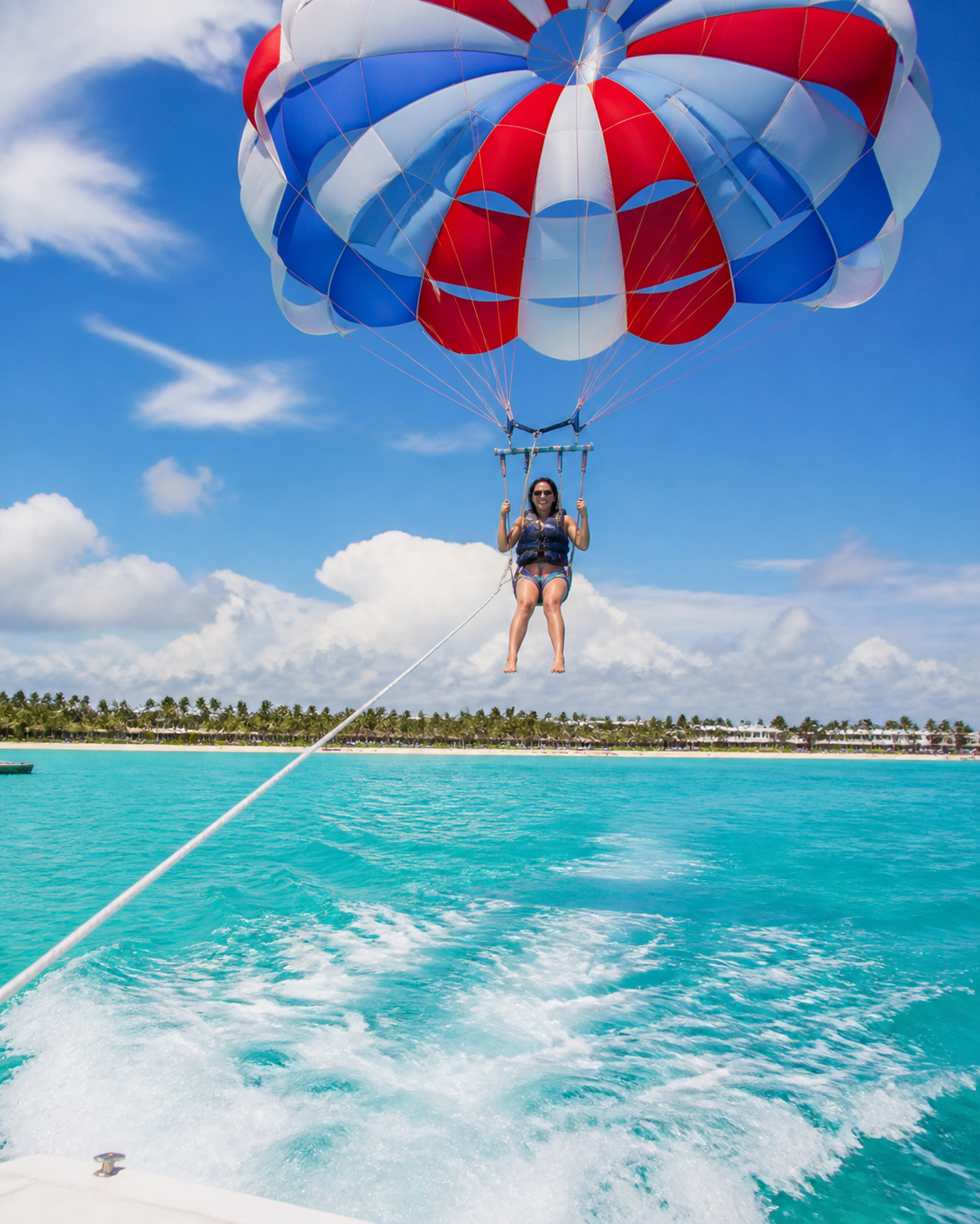Parasailing excursion in Punta Cana